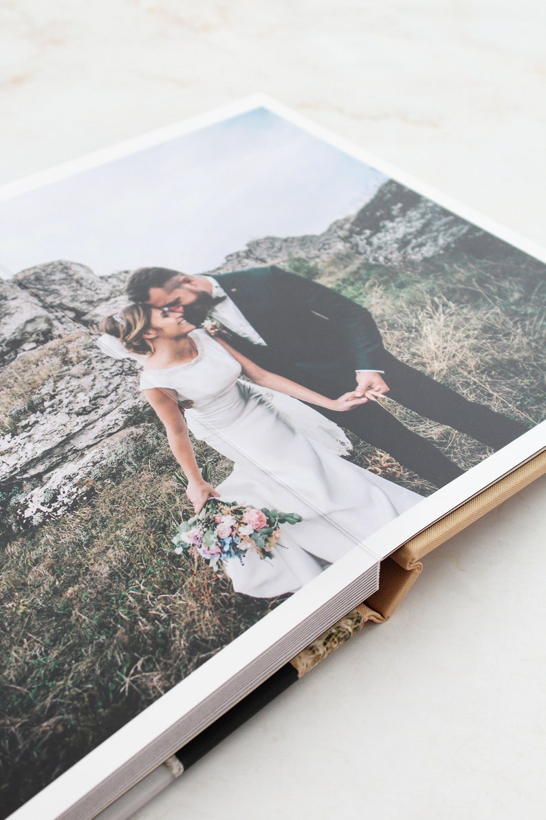 Elegant Photobook C + Box — perfect for luxury wedding memories. (Lovable)