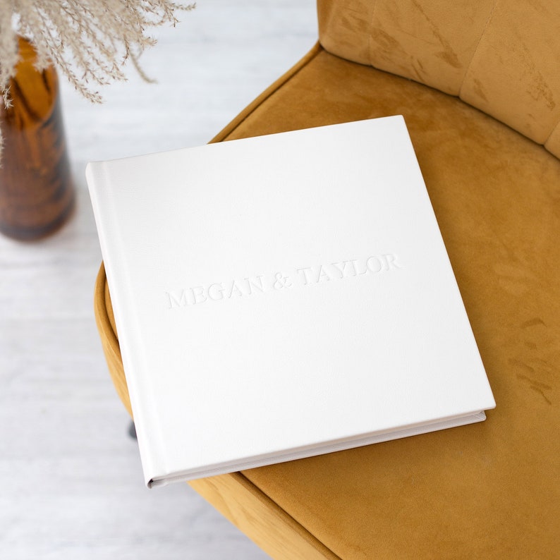 Luxury Wedding Layflat Photo Album, Bespoke Flush Mount Album, Photos Printed Directly on Ultra Thick Album Pages, Custom Designing Included