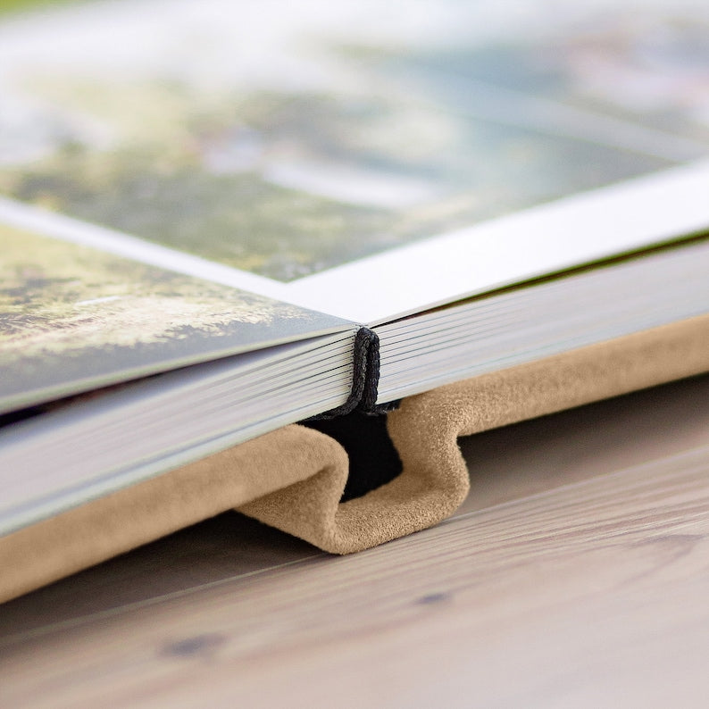 Wedding LayFlat Photo Album | Bespoke Flush Mount Photo Book | Unique Macau Soft Cover Design | Photos Printed Directly on Ultra Thick Pages